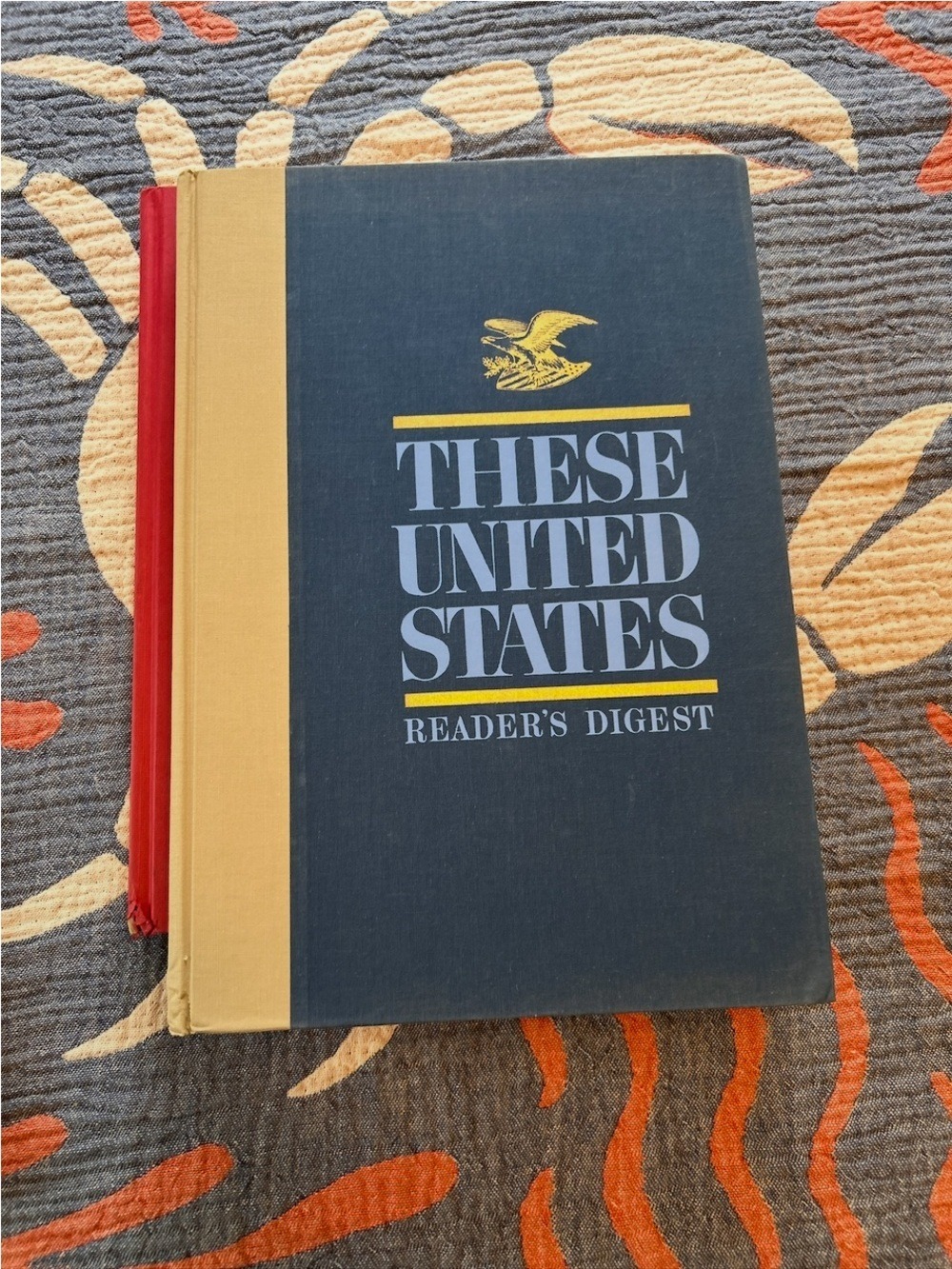 Reader's Digest THESE UNITED STATES Hardcover Vintage Coffee Table Book